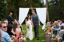Miranda + Bryce | V3 Ranch Breckenridge Woodland Wedding